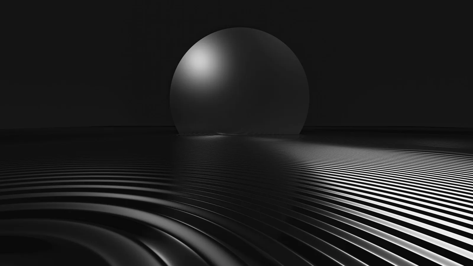Abstract greyscale render
