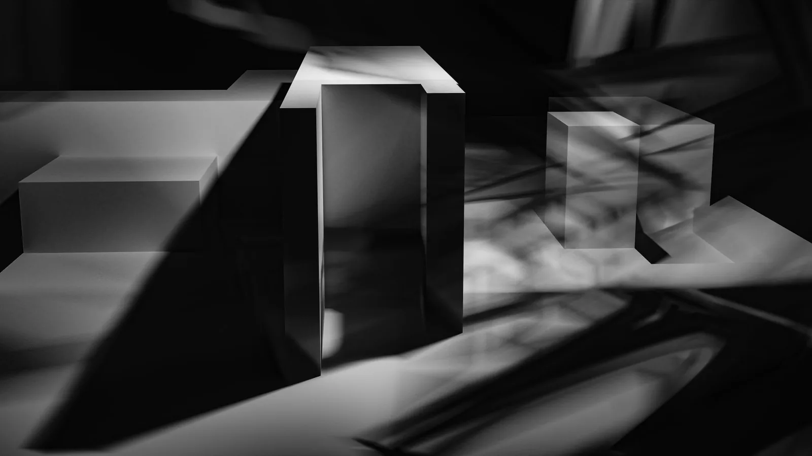 Abstract greyscale render