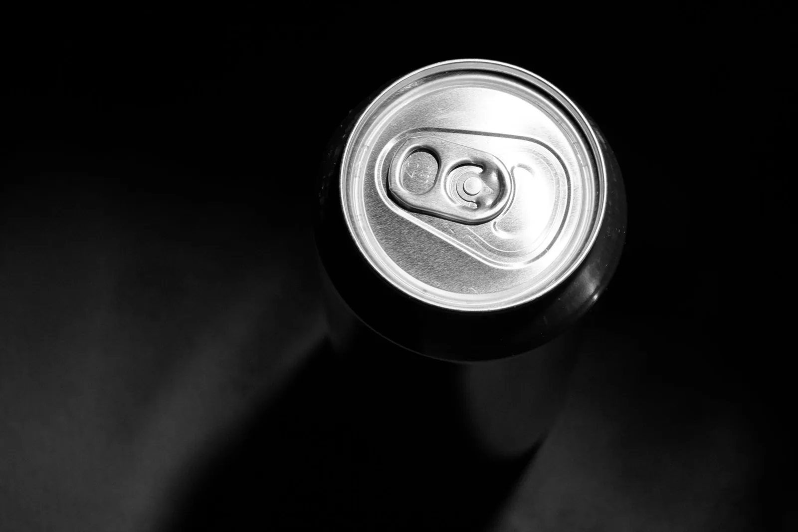 Product lit on a black background